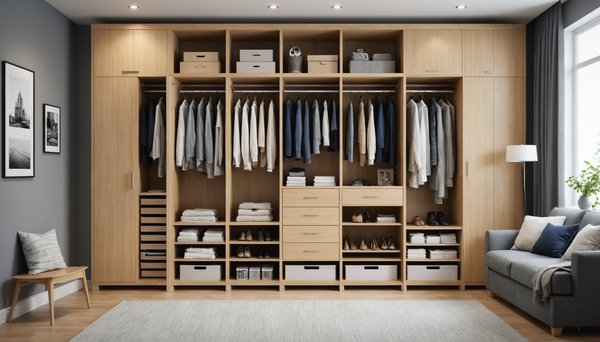 Optez pour une penderie sans perçage : nos meilleures solutions rangement